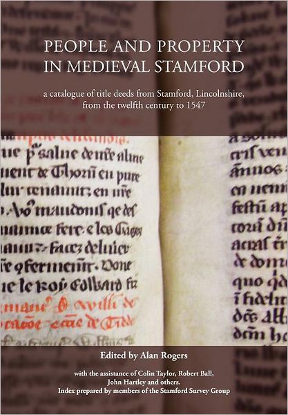 People and Property in Medieval Stamford