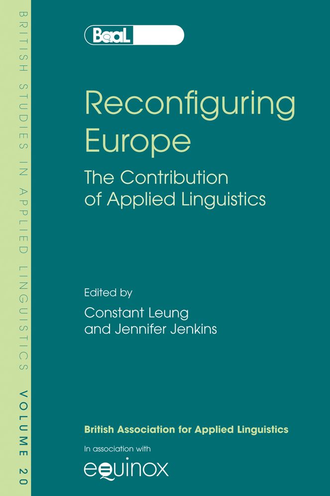 Reconfiguring Europe: The Contribution of Applied Linguistics