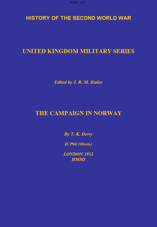 The Campaign in Norway