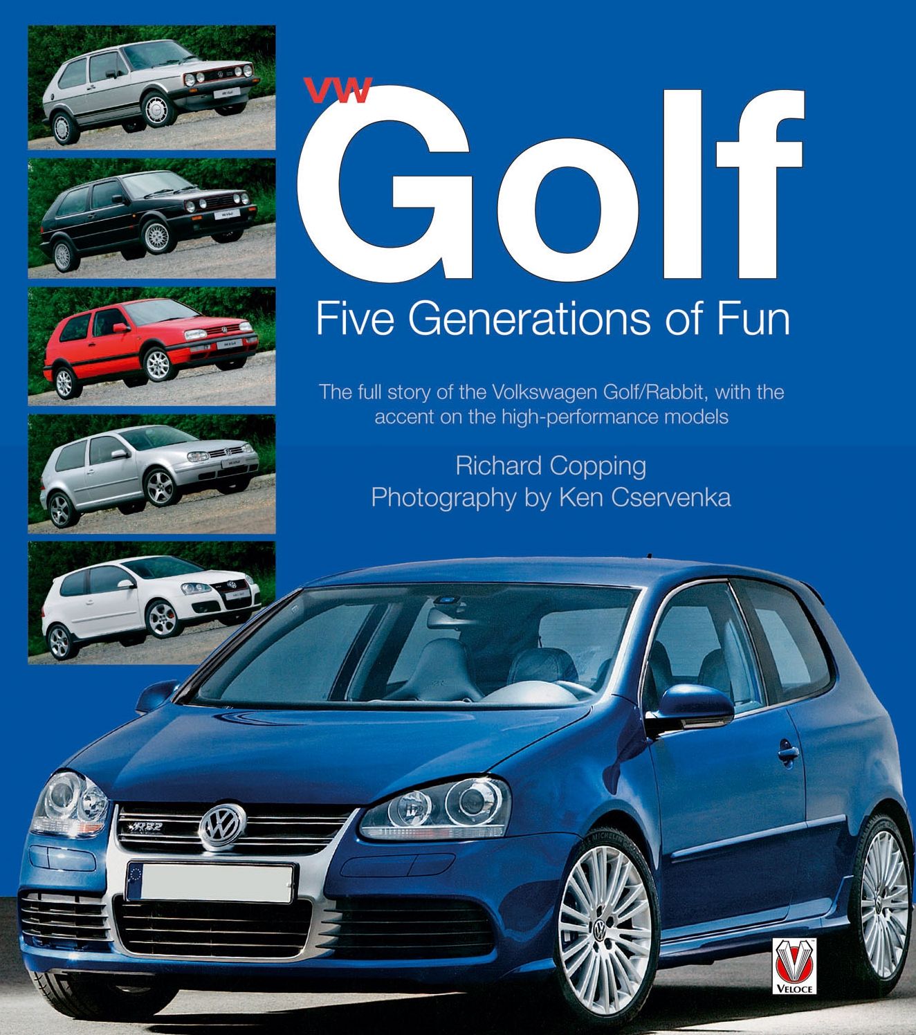 VW Golf Five Generations of Fun