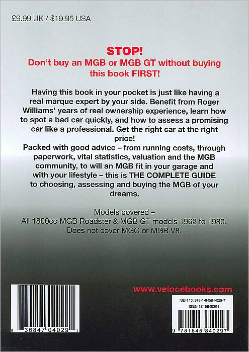 The Essential Buyer's Guide: MG MGB & MGB GT