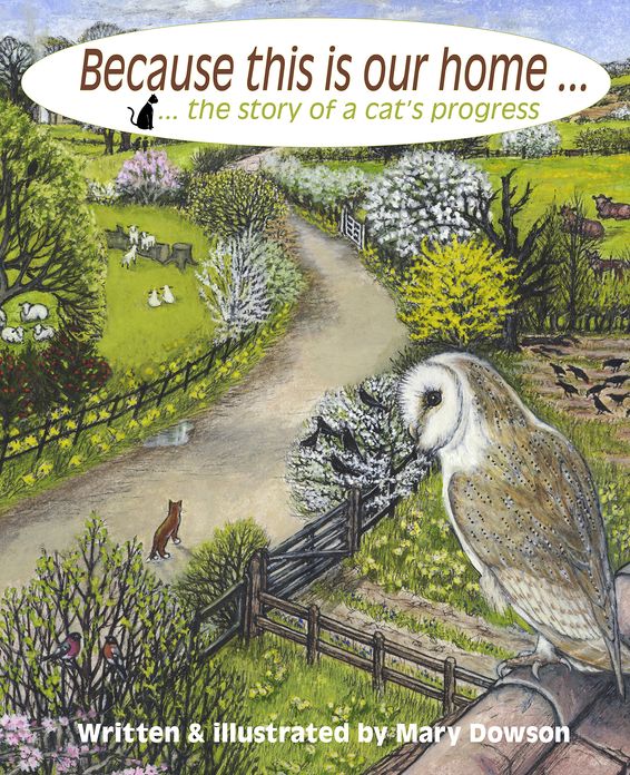 Because this is our home ...: ... the story of a cat's progress