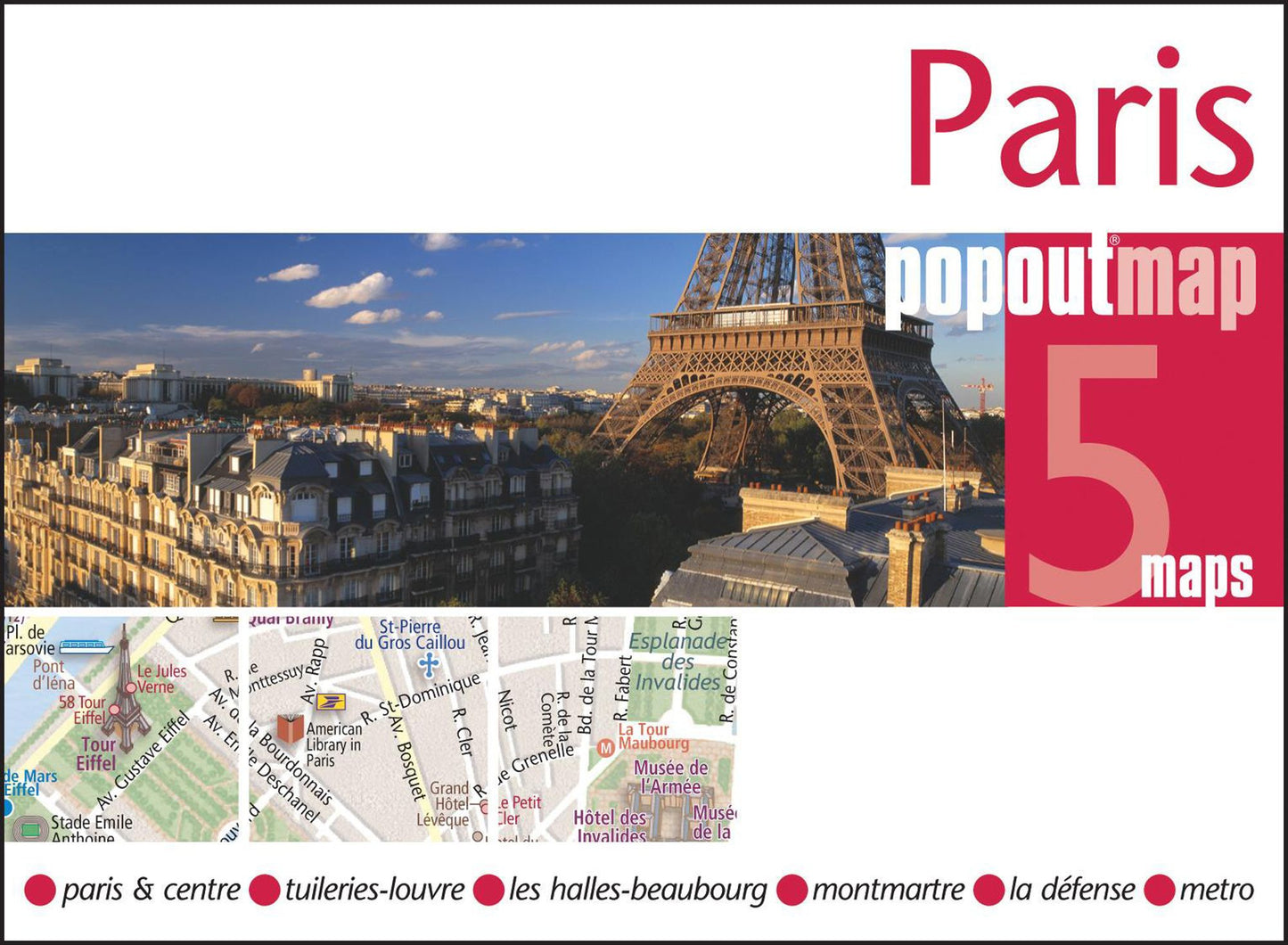 Paris PopOut Map