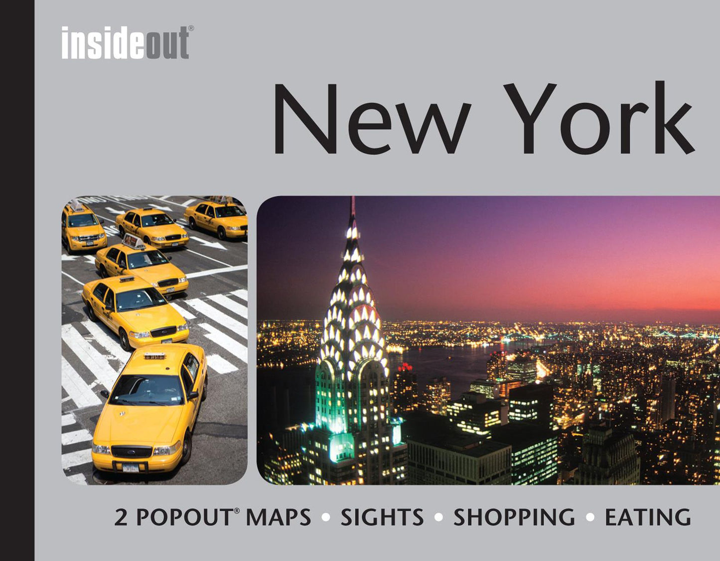 InsideOut: New York Travel Guide: Handy, Pocket Size New York City Guide with 2 Pop-up Maps