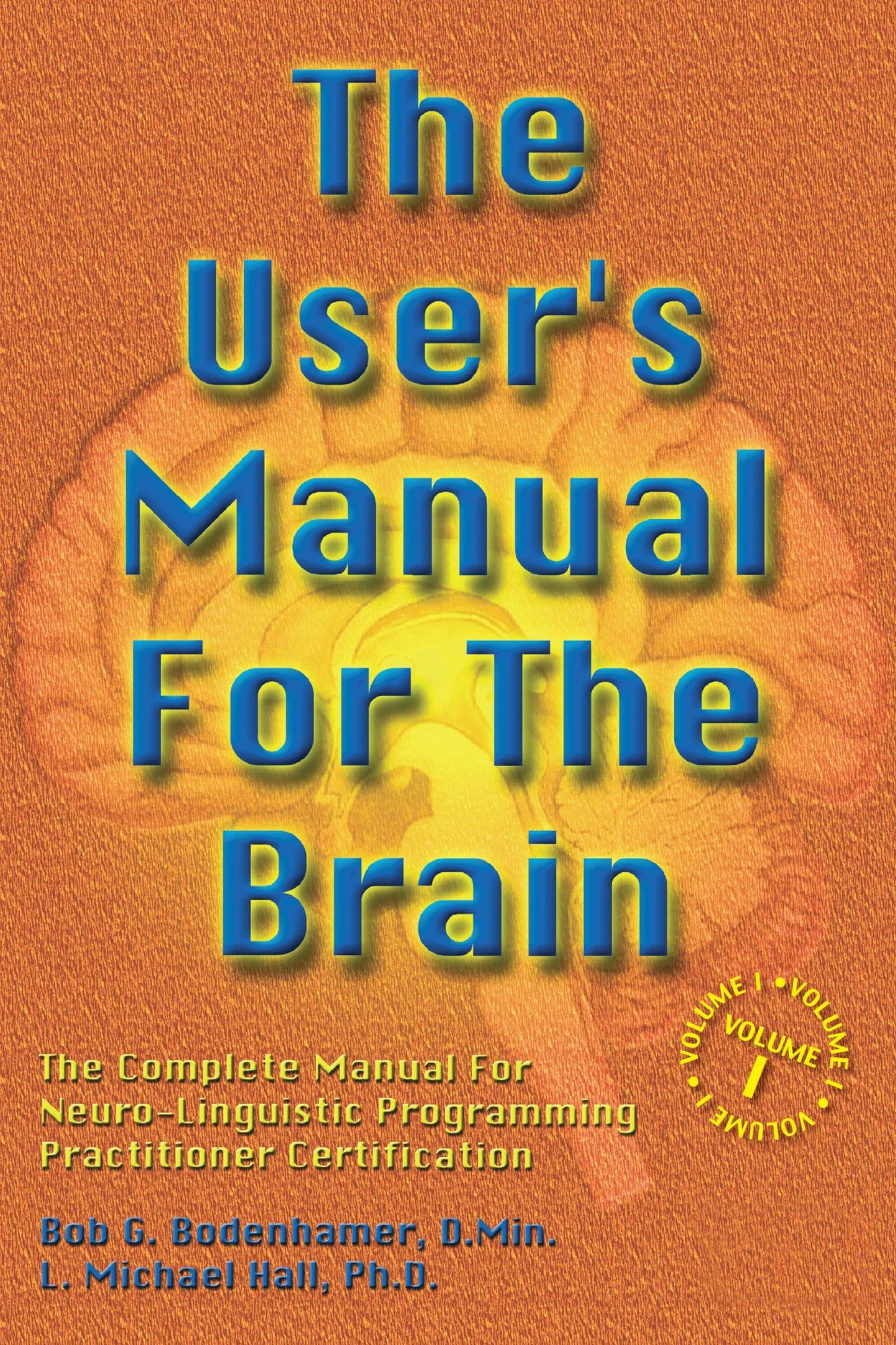 The User's Manual for the Brain Volume I: The complete manual for neuro-linguistic programming practitioner certification