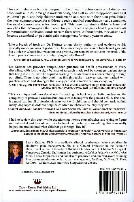 Child in Pain: What Health Professionals Can Do to Help