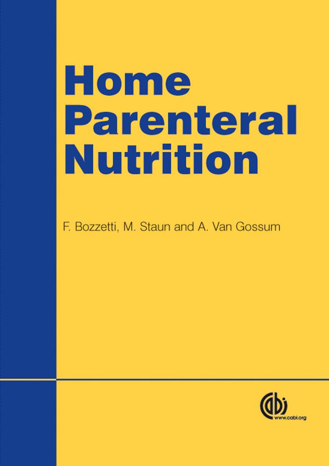 Home Parenteral Nutrition
