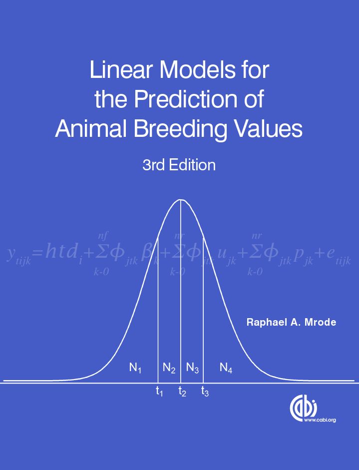 Linear Models for the Prediction of Animal Breeding Values