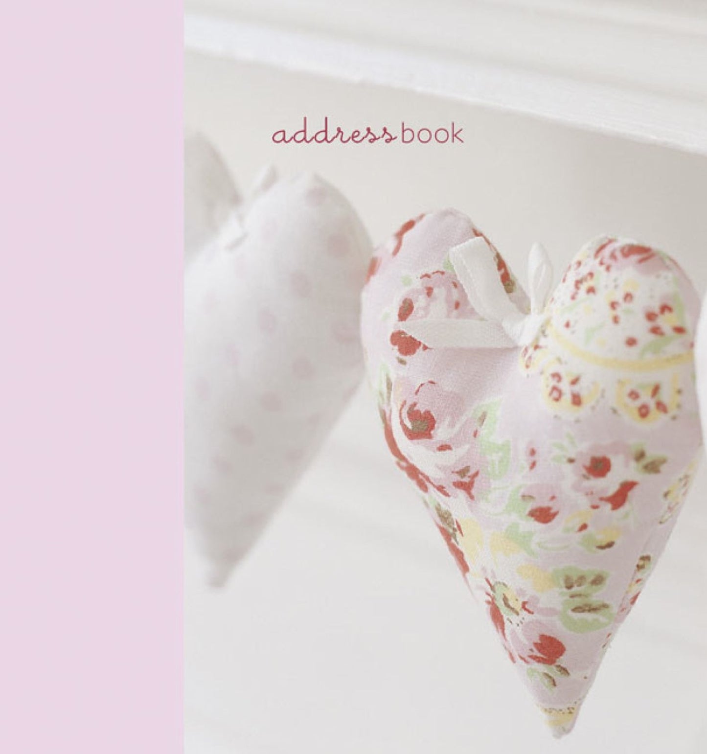 Hearts and Flowers Address Book