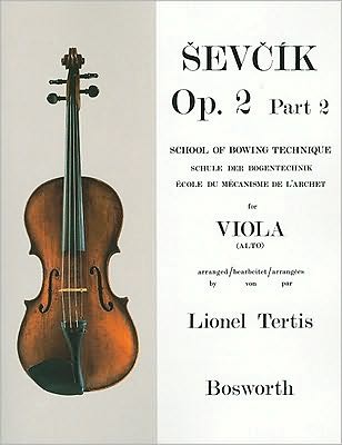 Sevcik for Viola - Opus 2, Part 2: School of Bowing Technique