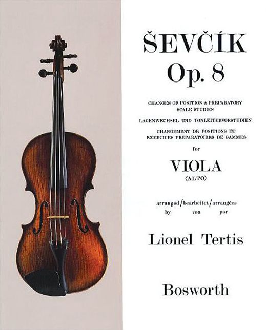 Sevcik for Viola - Opus 8: Changes of Position and Preparatory Scale Studies