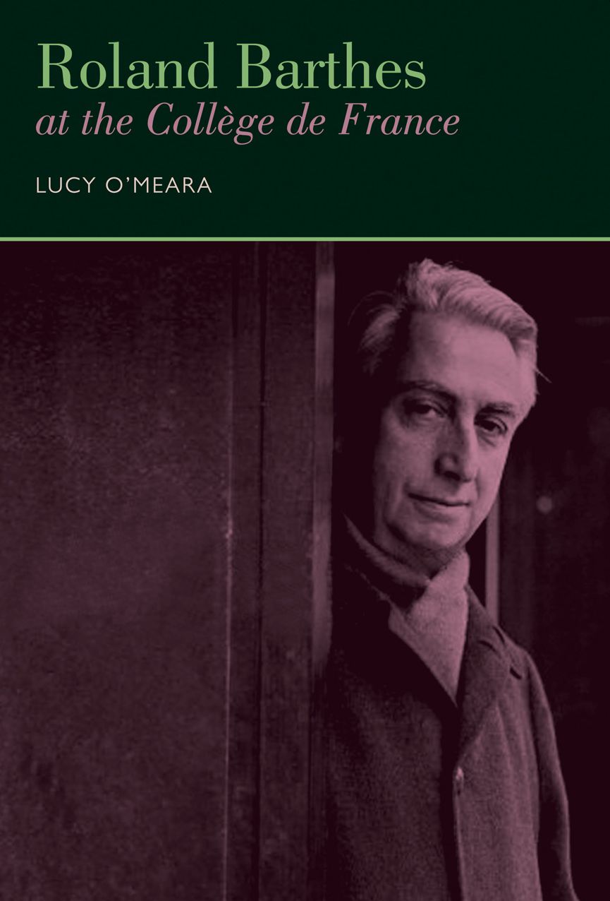 Roland Barthes at the College de France