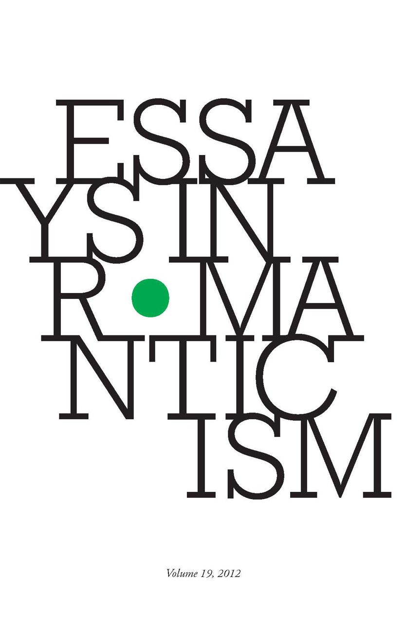 Essays in Romanticism: Volume 19