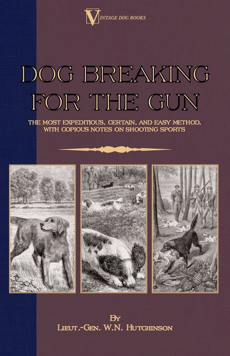 Dog Breaking For The Gun