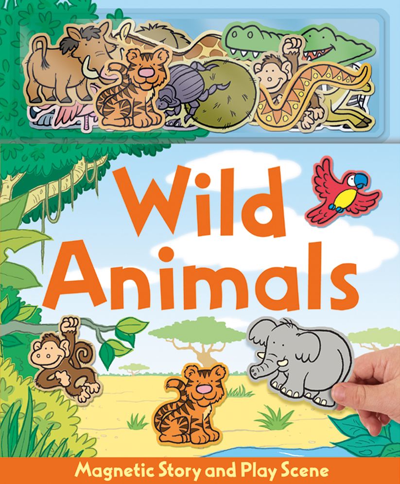 Wild Animals: Magnetic Play Scenes