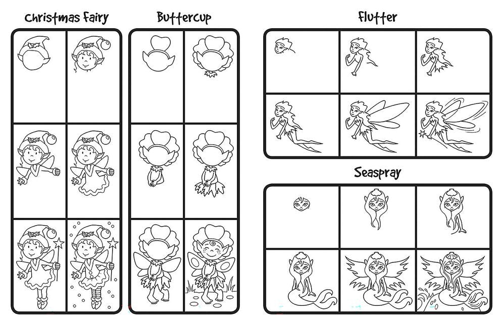 How to Draw 101 Fairies