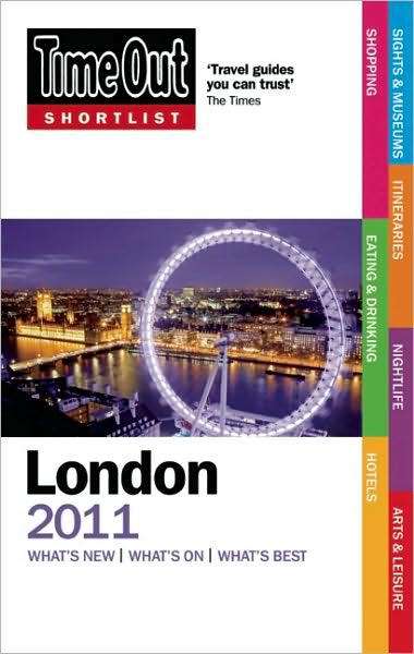 Time Out Shortlist London 2011