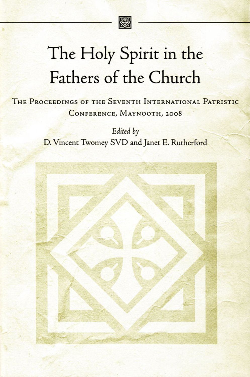 The Holy Spirit in the Fathers of the Church