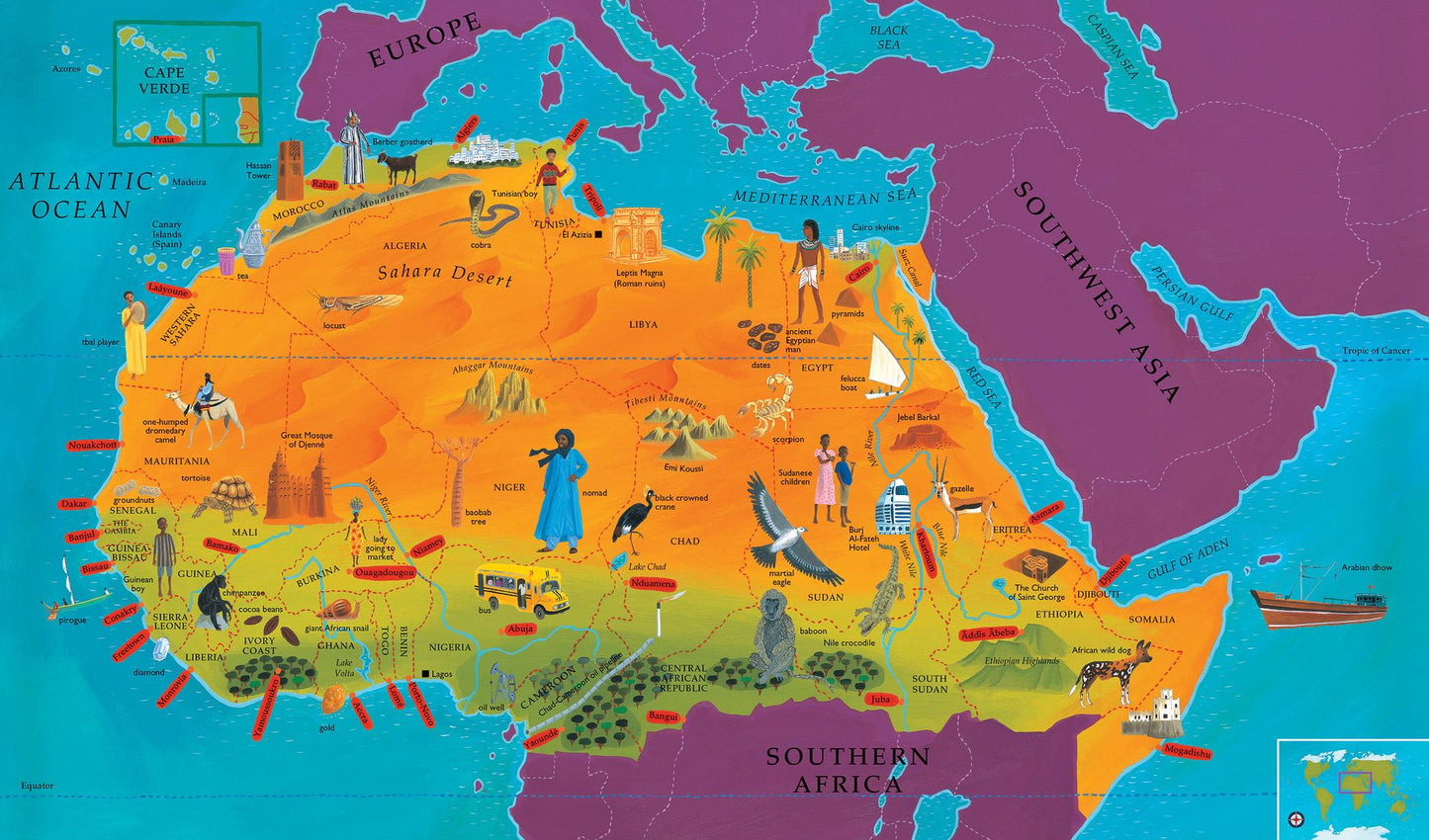 Barefoot Books World Atlas