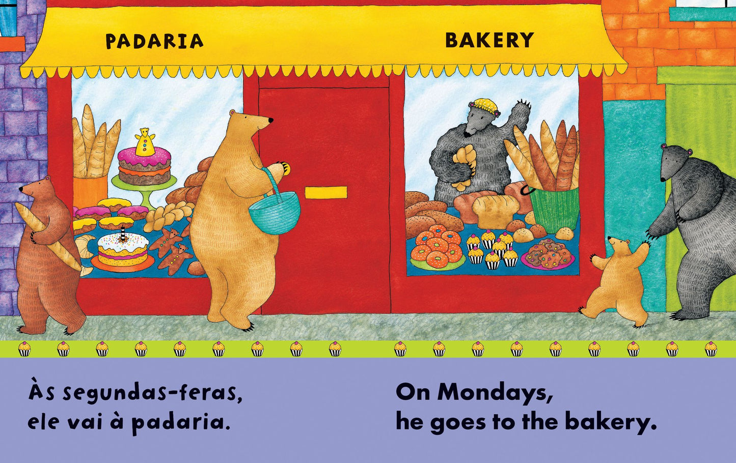 Bear About Town / Oso en la ciudad
