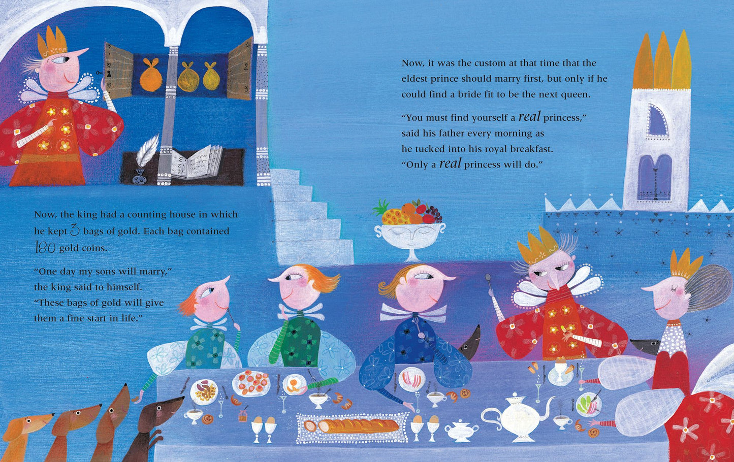The Real Princess: A Mathemagical Tale [With CD]