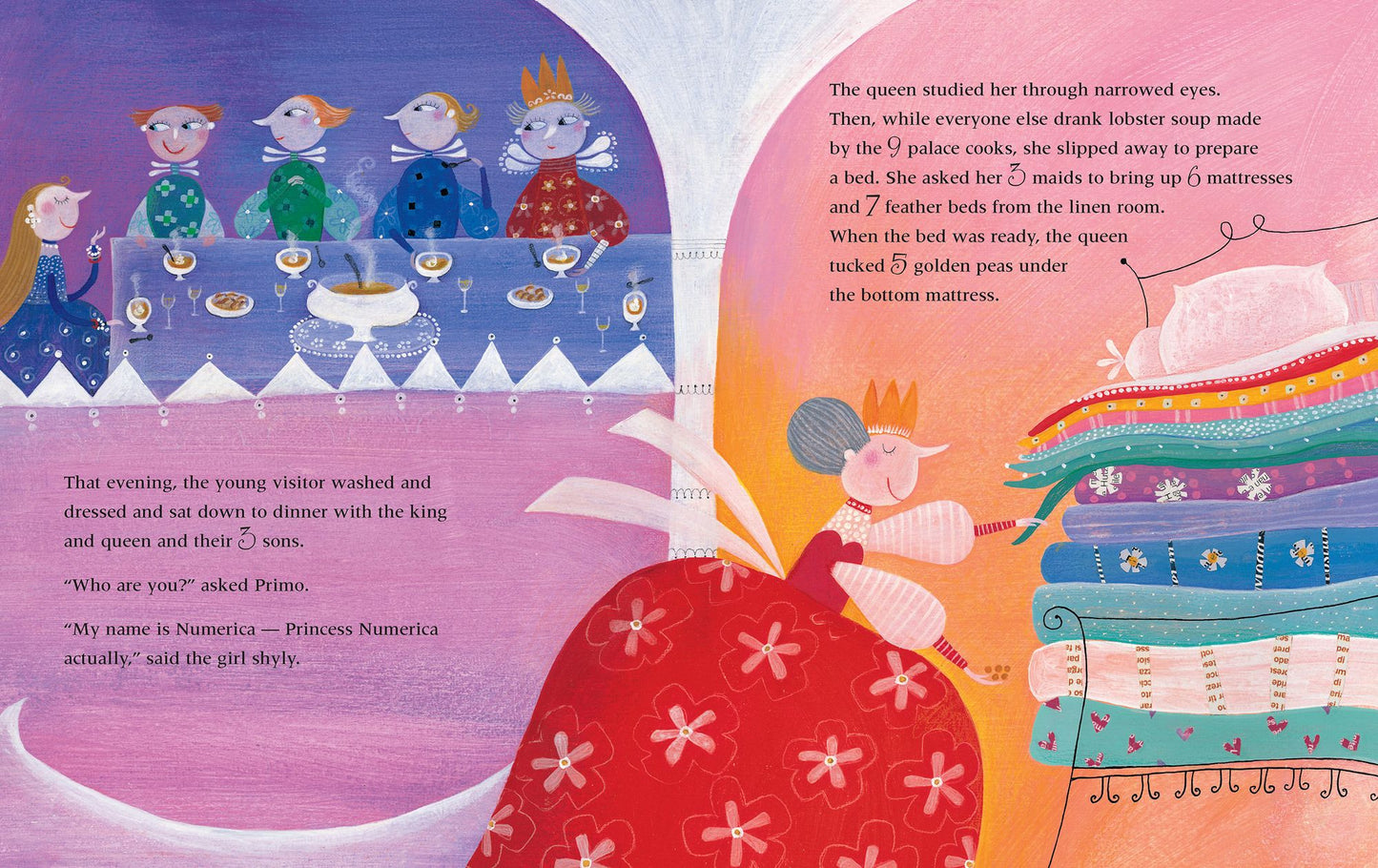 The Real Princess: A Mathemagical Tale [With CD]