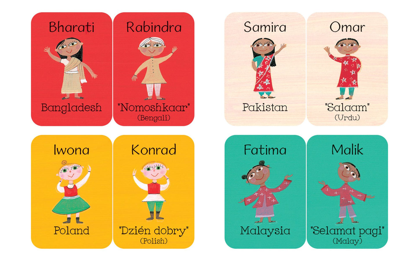 Children of the World Memory Game