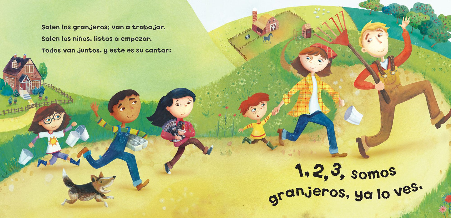 Vivamos la Granja! [With CD (Audio)] = A Farmer's Life for Me!