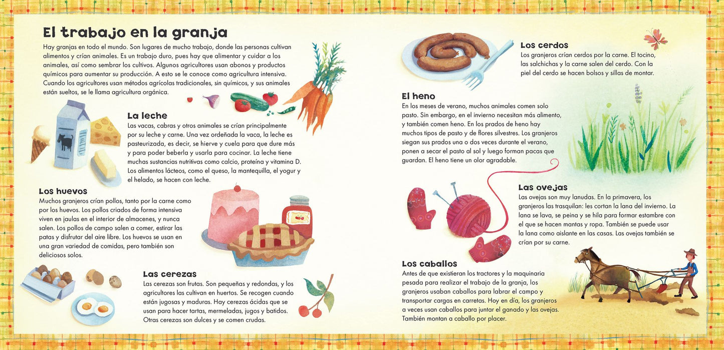 Vivamos la Granja! [With CD (Audio)] = A Farmer's Life for Me!