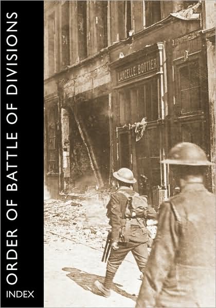 Order Of Battle Of Divisions, Index