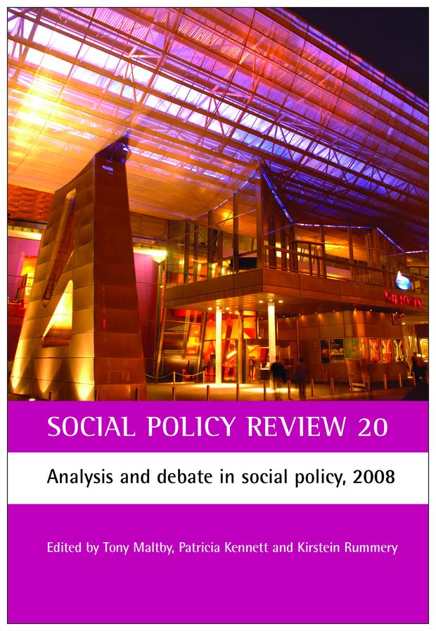 Analysis and Debate in Social Policy, 2008