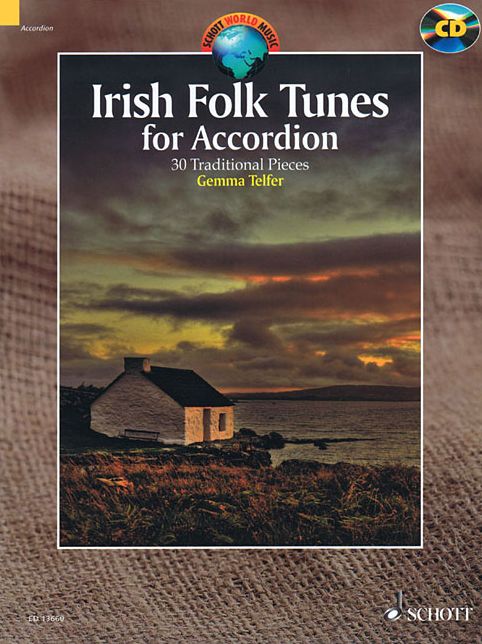 Irish Folk Tunes for Accordion: 30 Traditional Pieces
