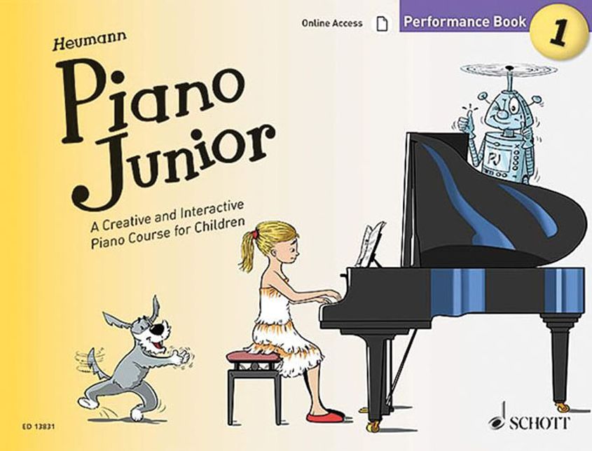 Piano Junior: Performance Book 1: A Creative and Interactive Piano Course for Children