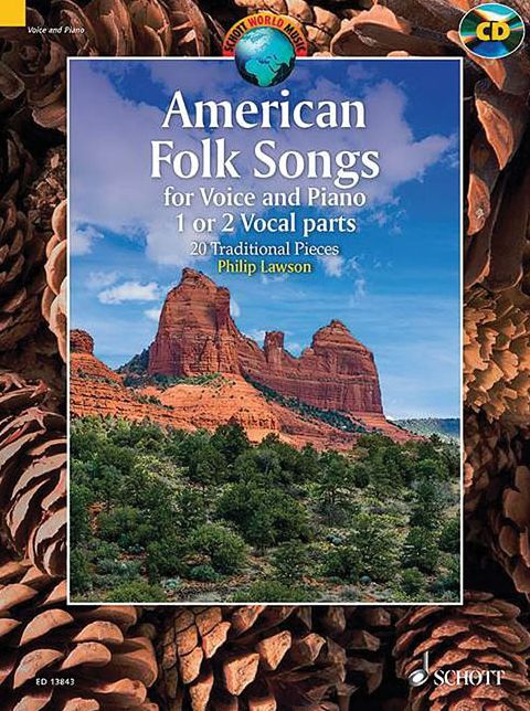 American Folk Songs: 20 Traditional Pieces: for Voice and Piano