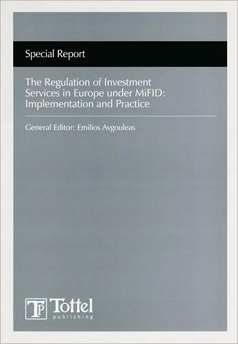 Markets in Financial Instruments Directive: Law and Practice