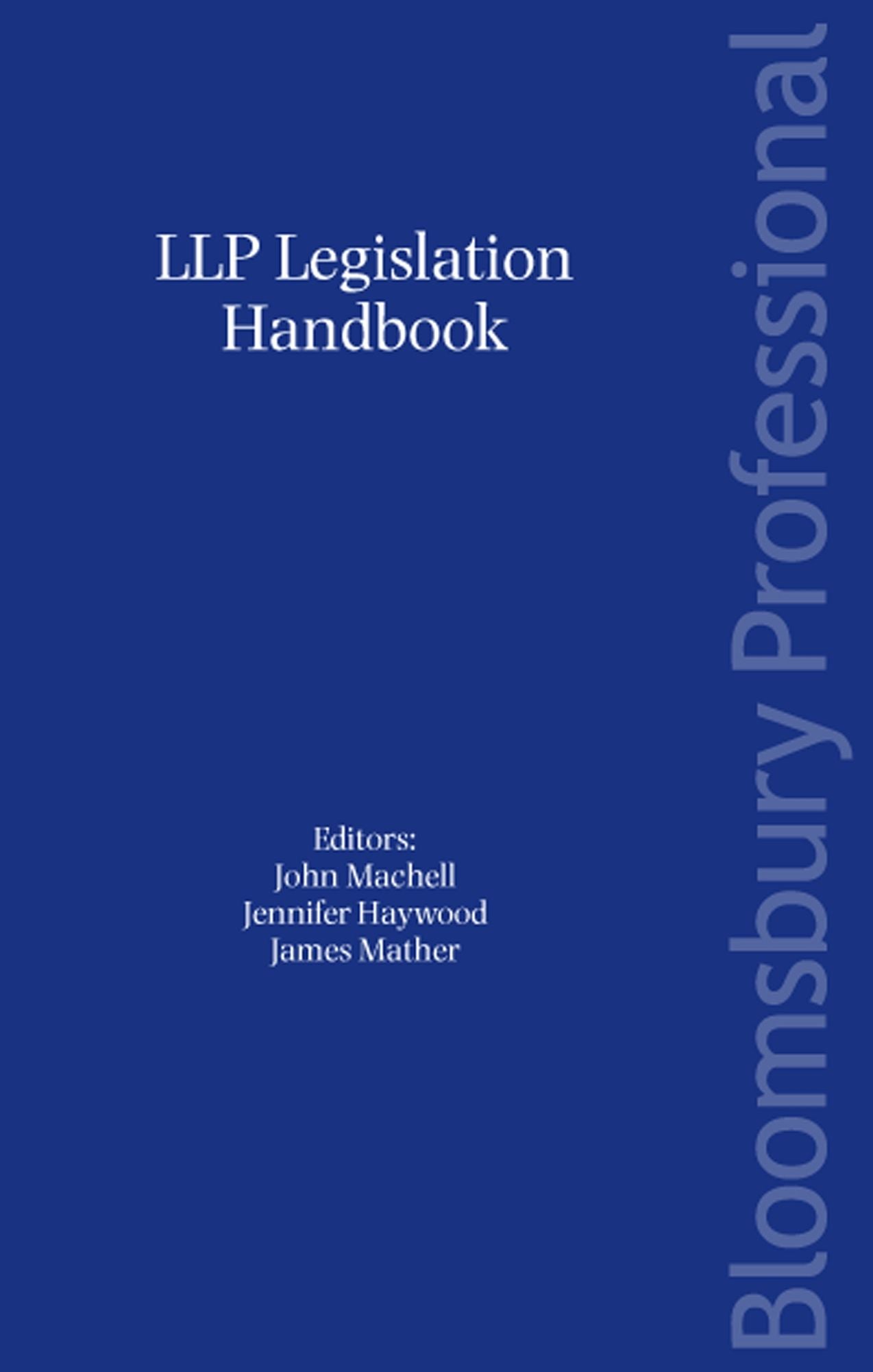 LLP Legislation Handbook 2009