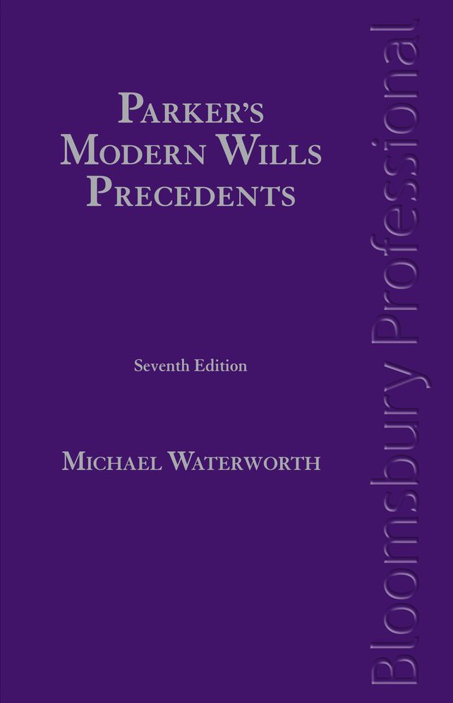 Parker's Modern Wills Precedents