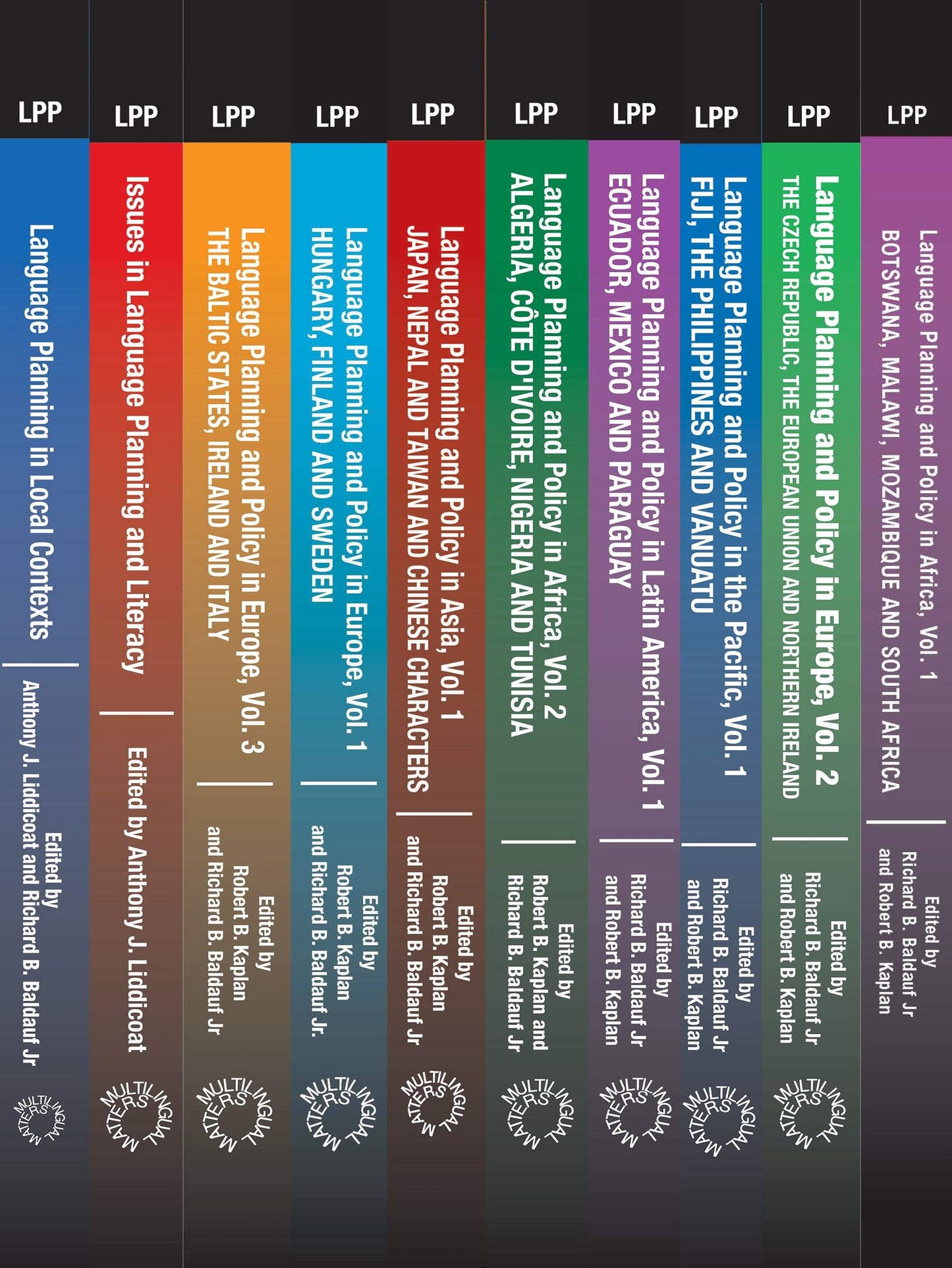 Language Planning and Policy Set (Vols 1-10)
