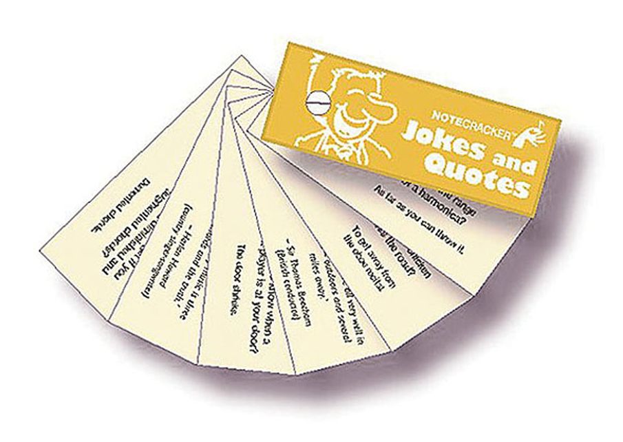 Notecracker: Jokes and Quotes