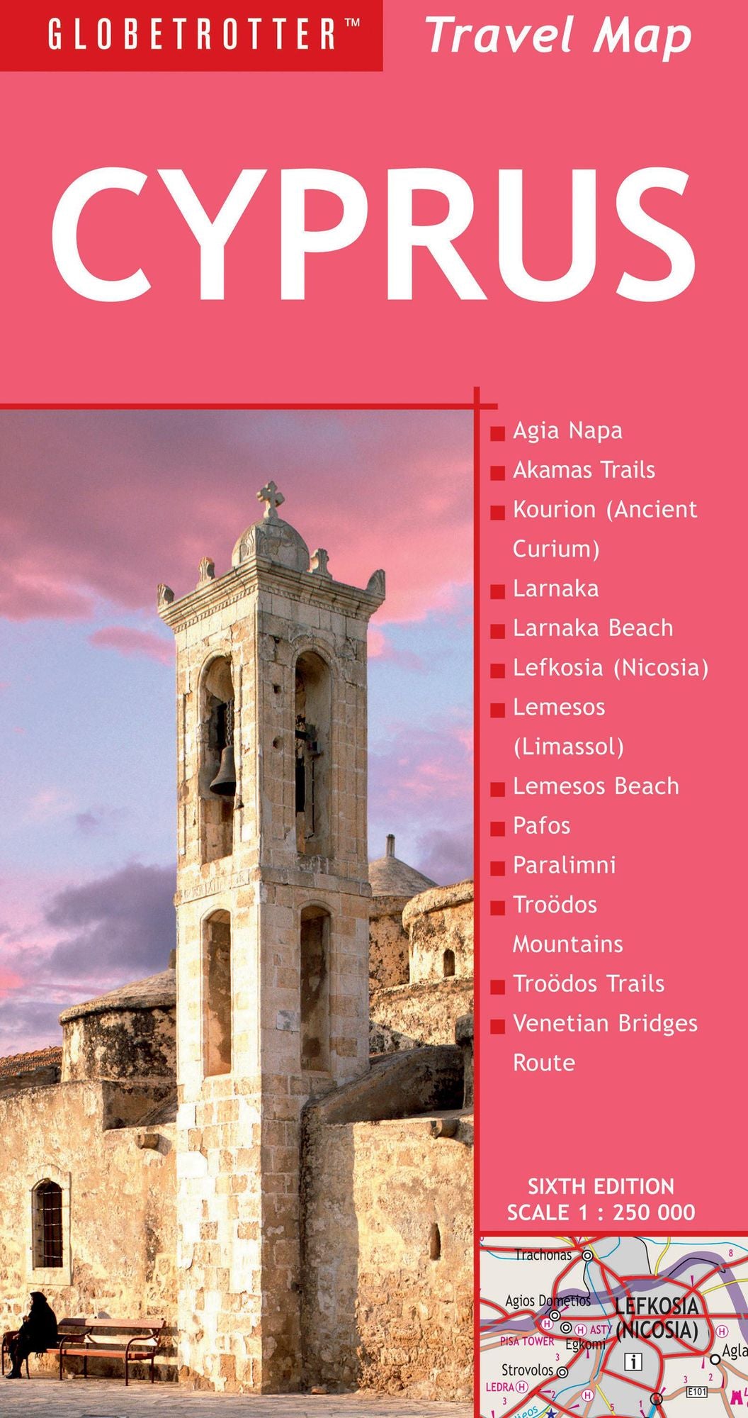 Cyprus Travel Map
