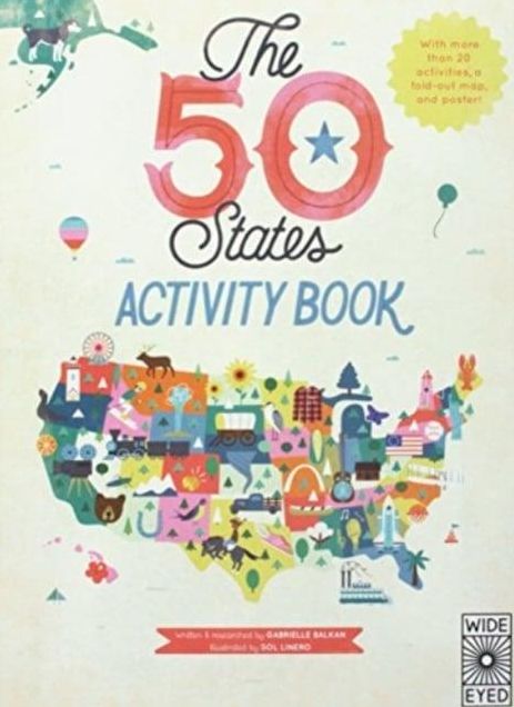 The 50 States: Activity Book - Custom: Maps of the 50 States of the USA