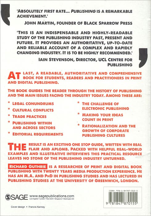 Publishing: Principles and Practice
