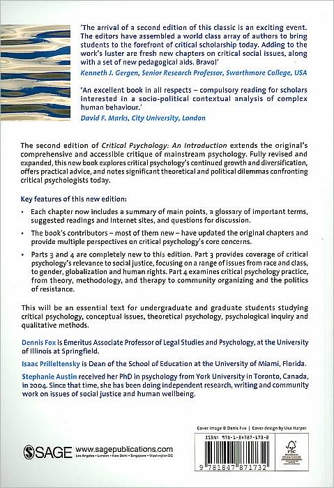 Critical Psychology: An Introduction