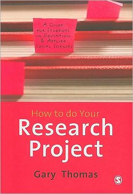 How to do Your Research Project: A Guide for Students in Education and Applied Social Sciences