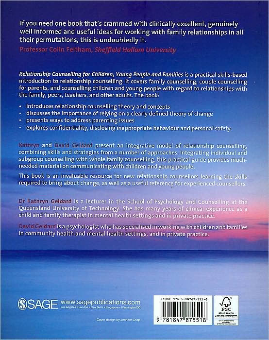 Relationship Counselling for Children, Young People and Families