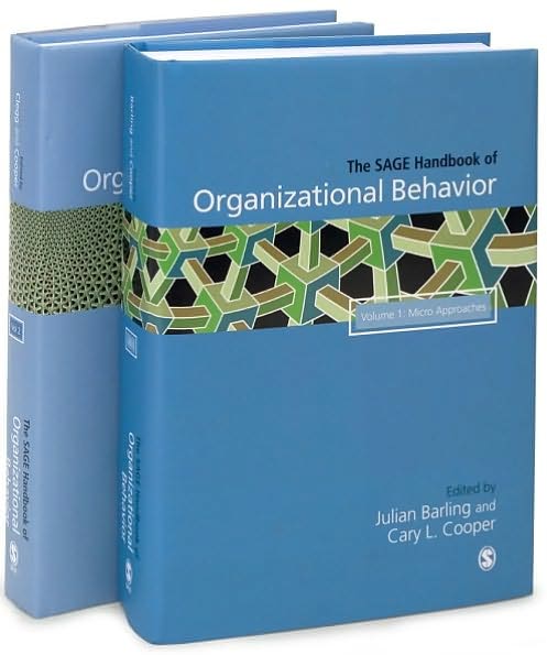 The SAGE Handbook of Organizational Behavior (2 Volume Set)
