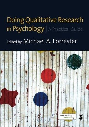 Doing Qualitative Research in Psychology: A Practical Guide