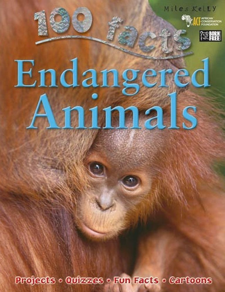 100 facts ENDANGERED ANIMALS
