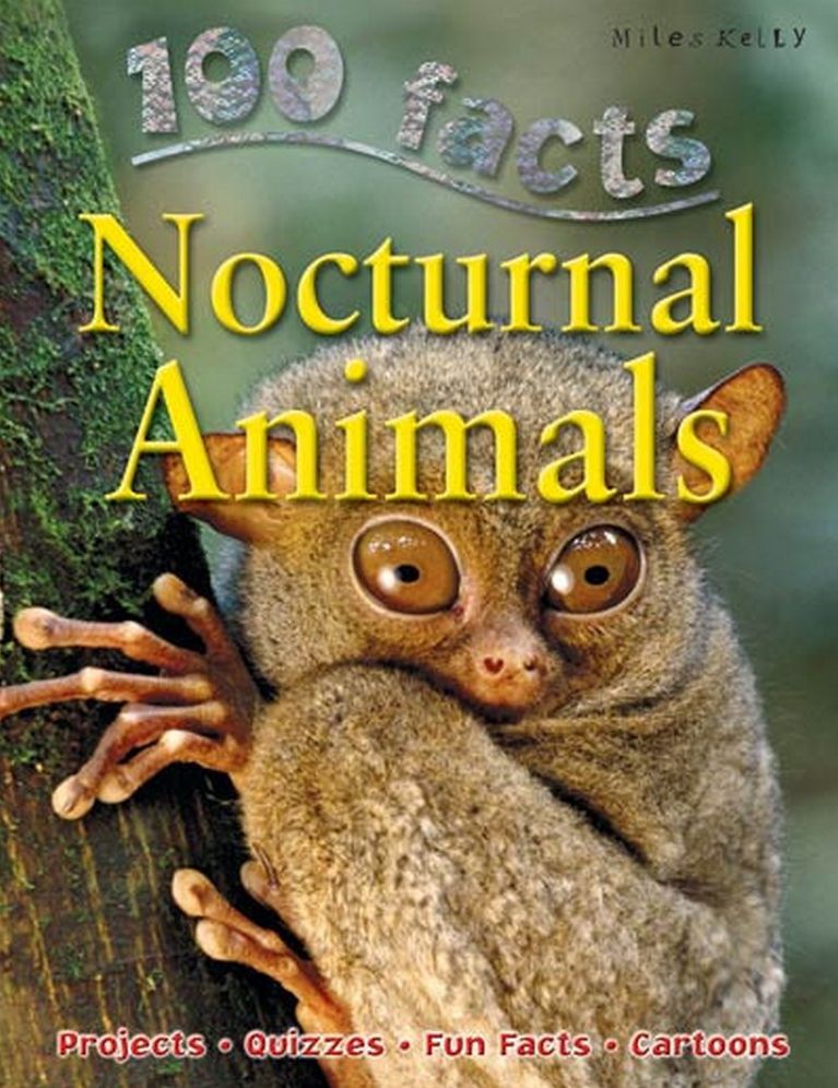 100 facts NOCTURNAL ANIMALS