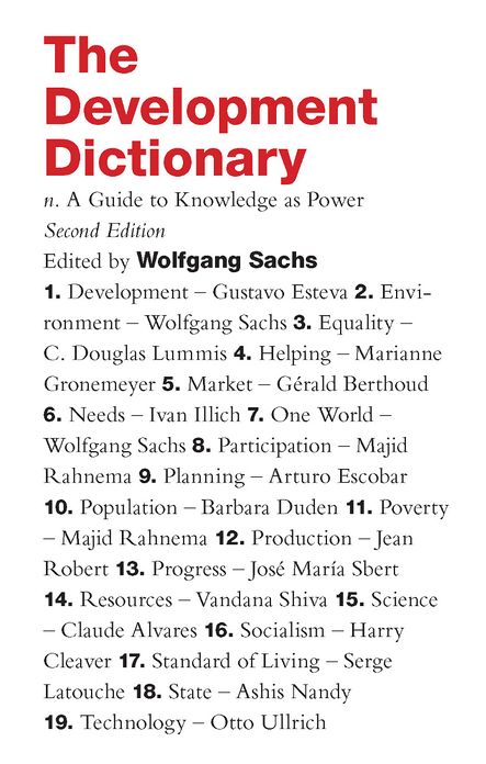 The Development Dictionary: A Guide to Knowledge as Power